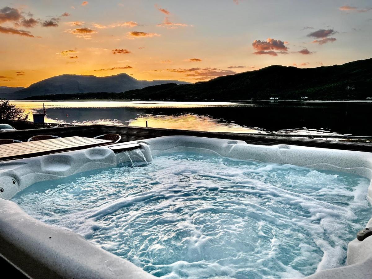 Villa Glenachulish Bay With Hot Tub Glencoe Esterno foto